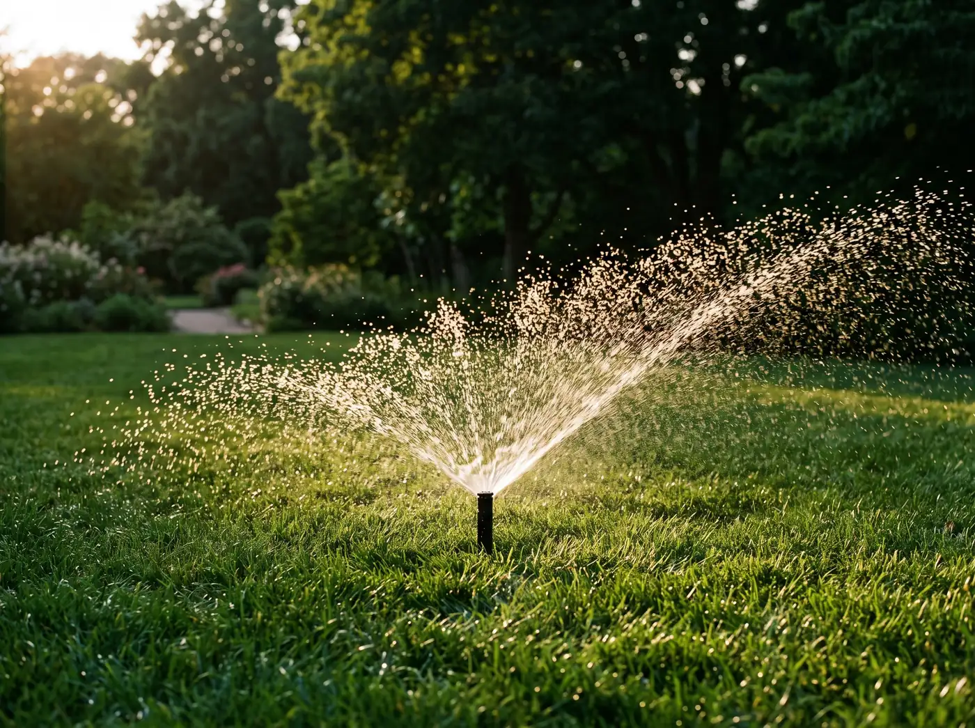 Irrigation check, June