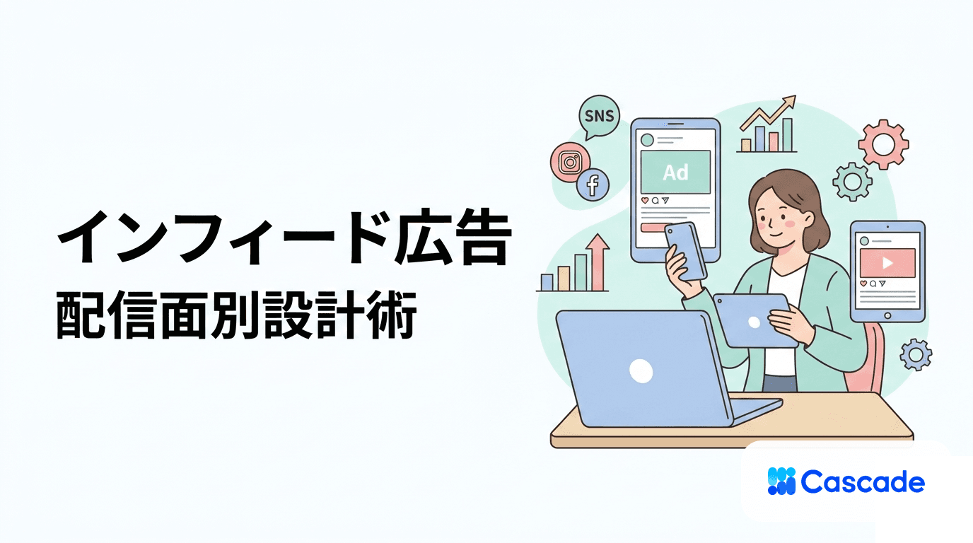 インフィード広告の特徴と運用｜配信面別のクリエイティブ設計