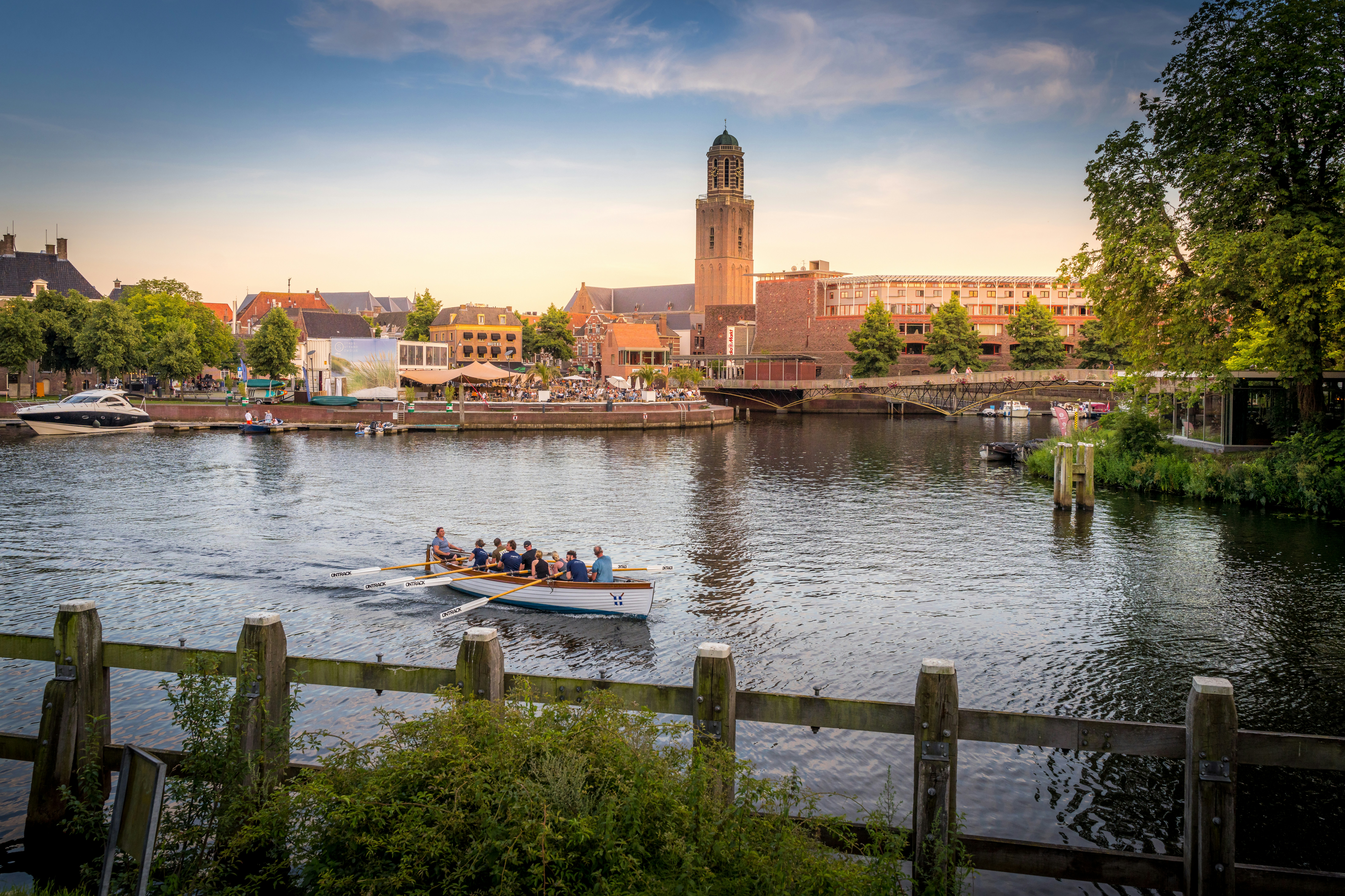 Stadsbeeld Zwolle, werkgebied van Verhuisteam Blauw verhuisbedrijf