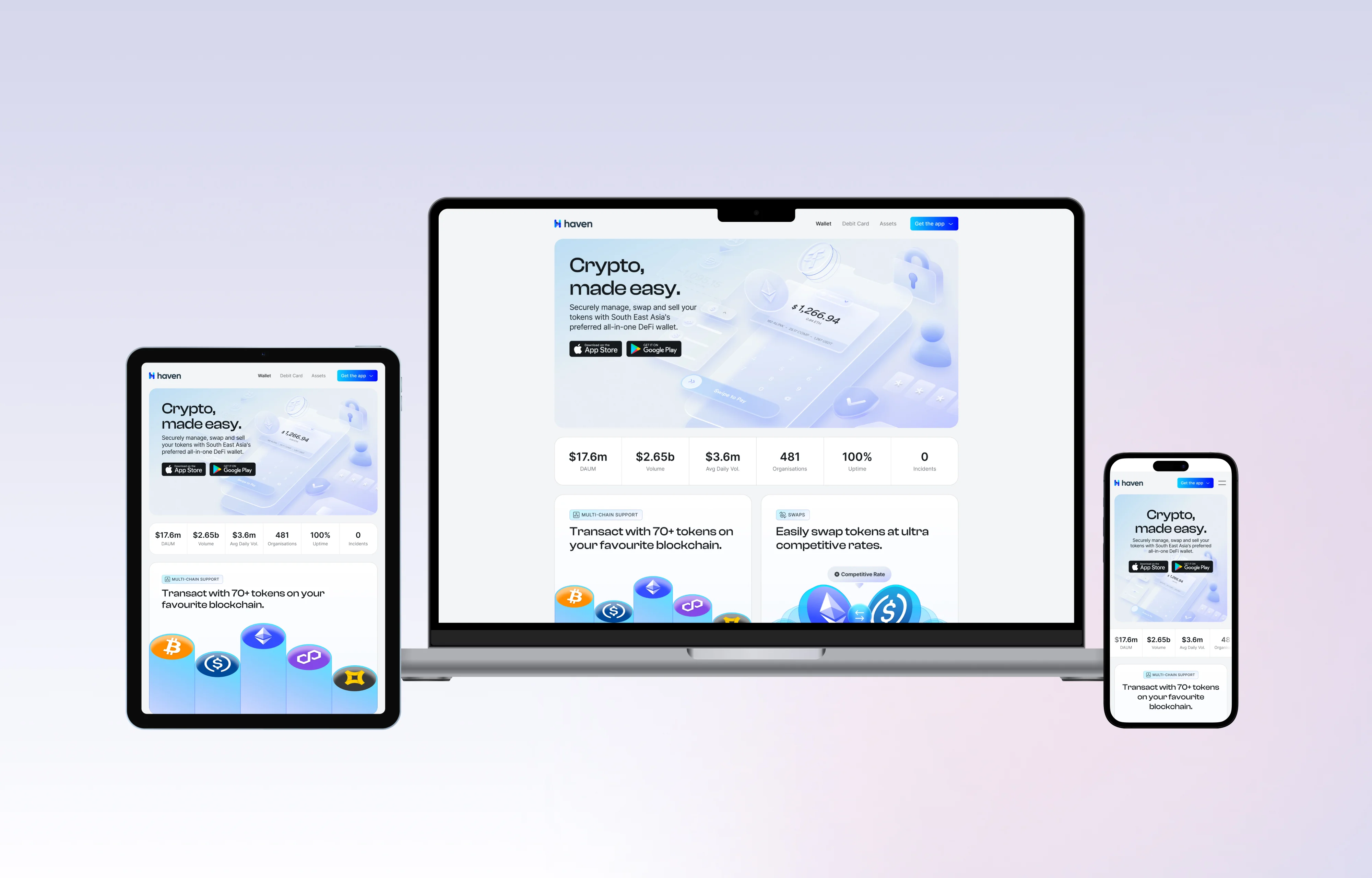 Haven Website Design 2