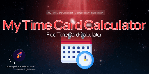 My Time Card Calculator