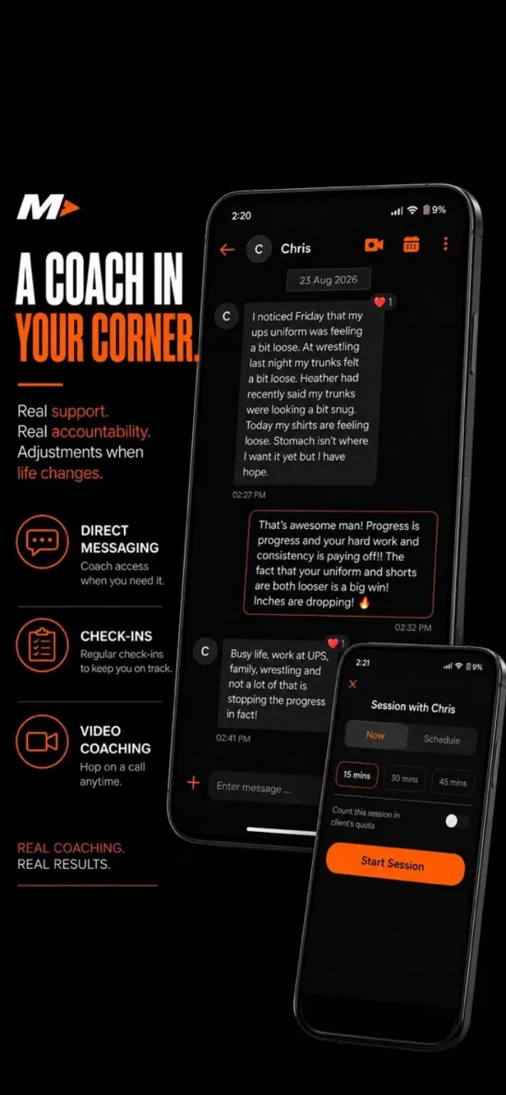 Minute Momentum app — A Coach in Your Corner