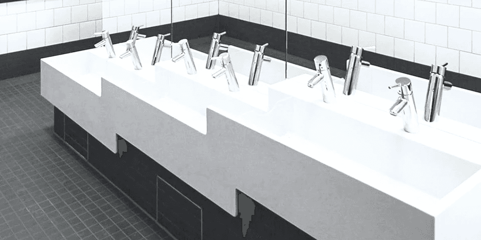 Toilet basin varicore