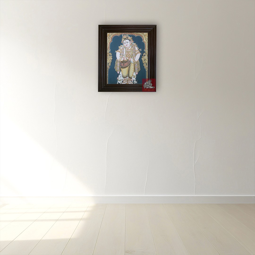 Vithoba Krishna Tanjore Painting