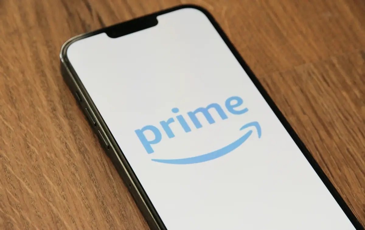Prime Video icon on a smartphone