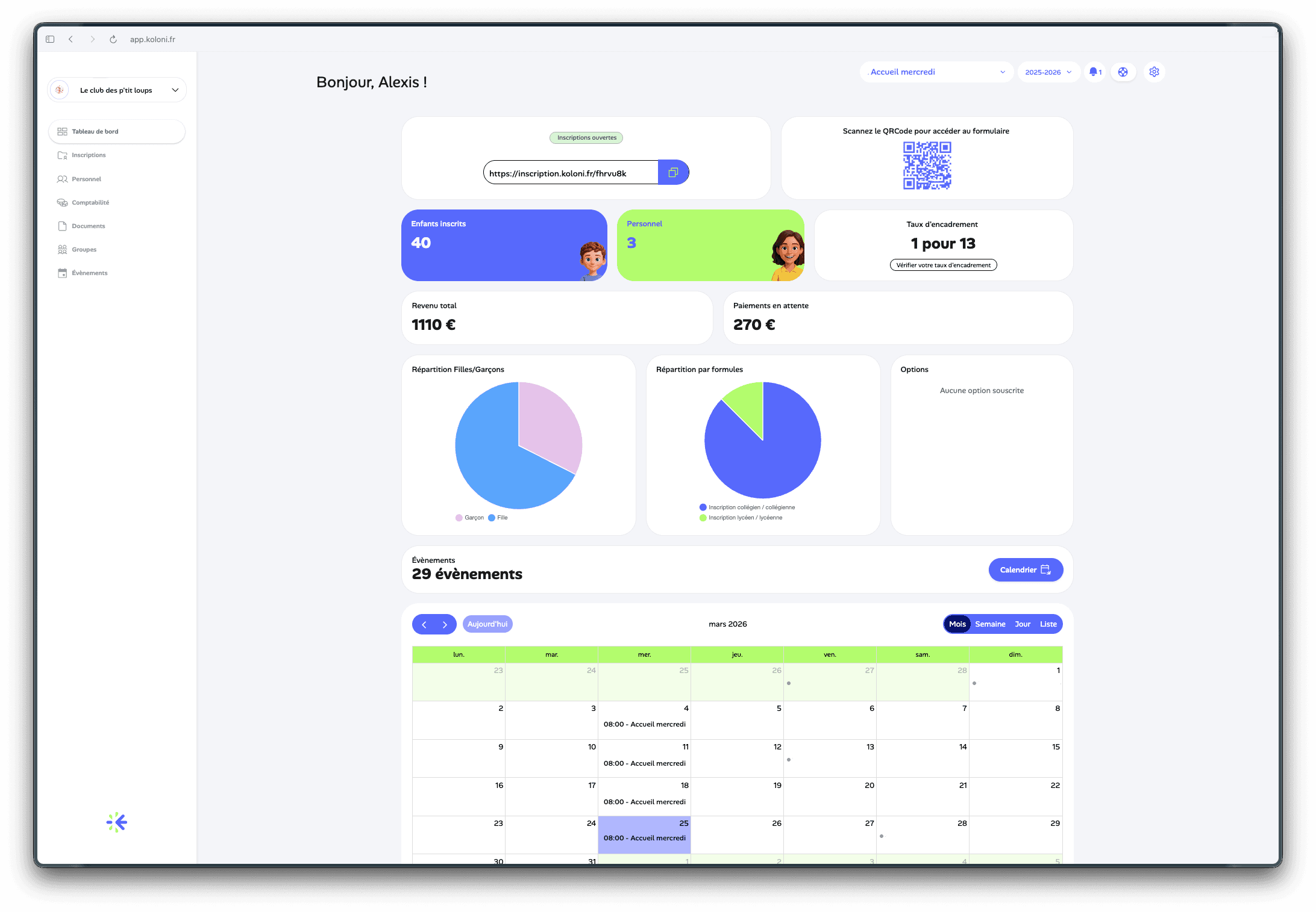 An image of Dreelio's dashboard