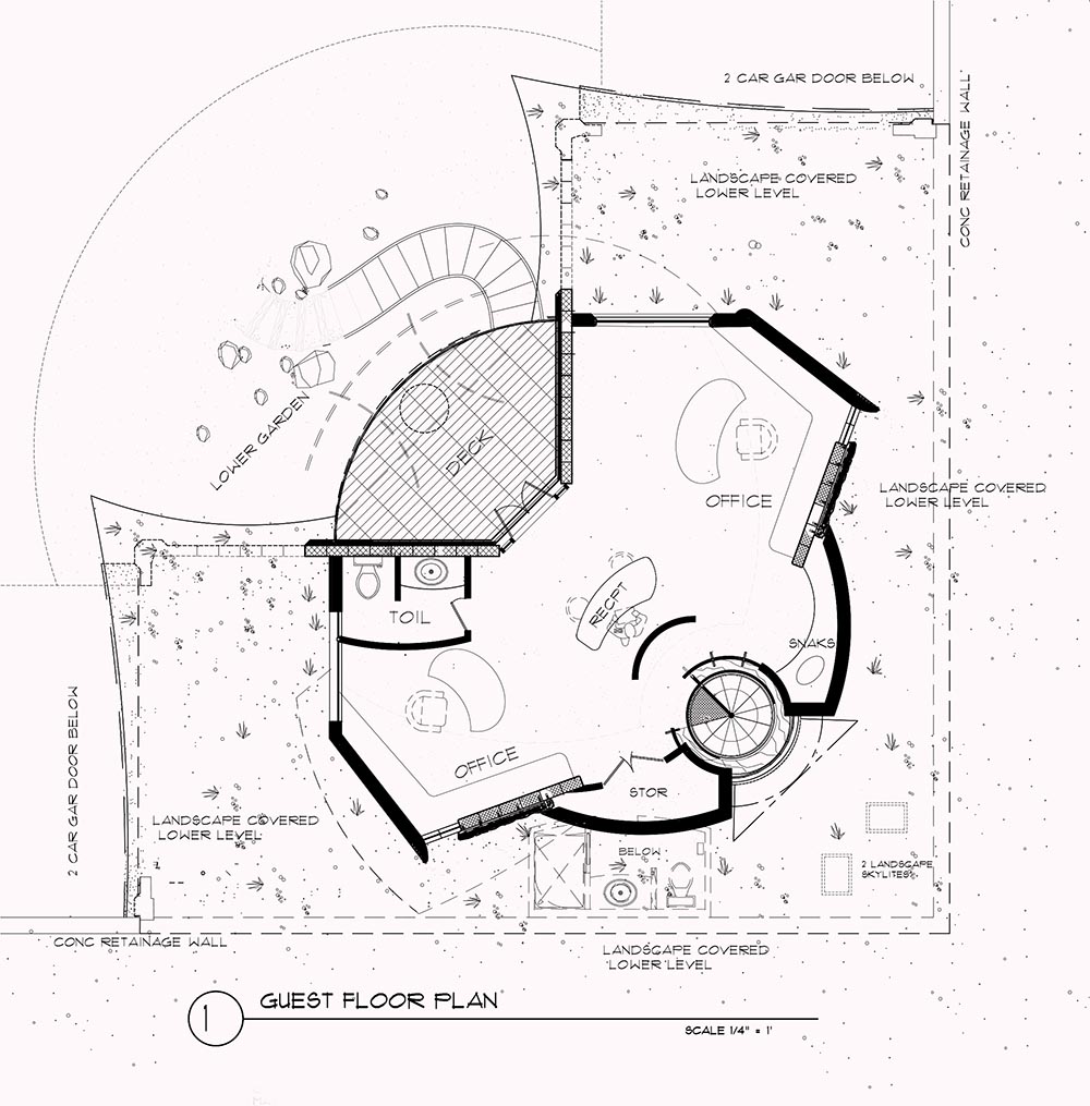 Scottsdale Earth-Bermed Underground Residence