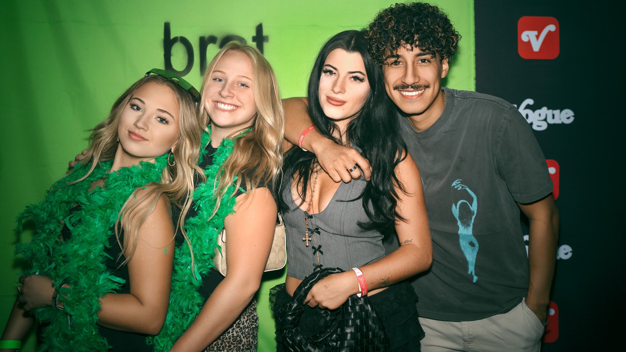 The BRAT Party at the Turntable Indy photo taken by Future Gold Media