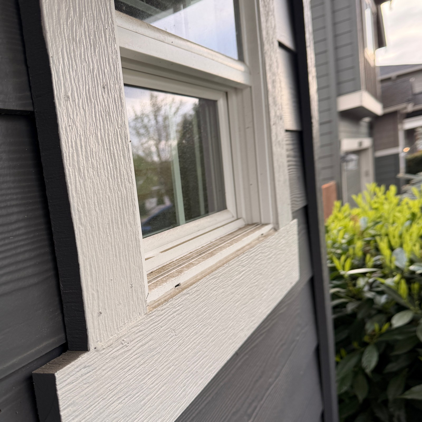 Before: exterior window cleaning in Granite Falls, WA