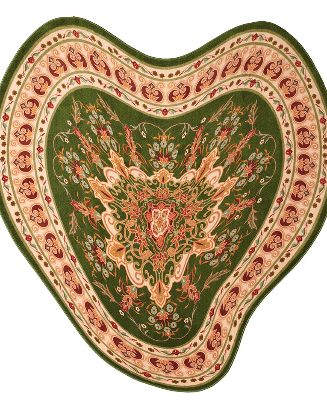 Saytouche, Liquified Persian Rug Green