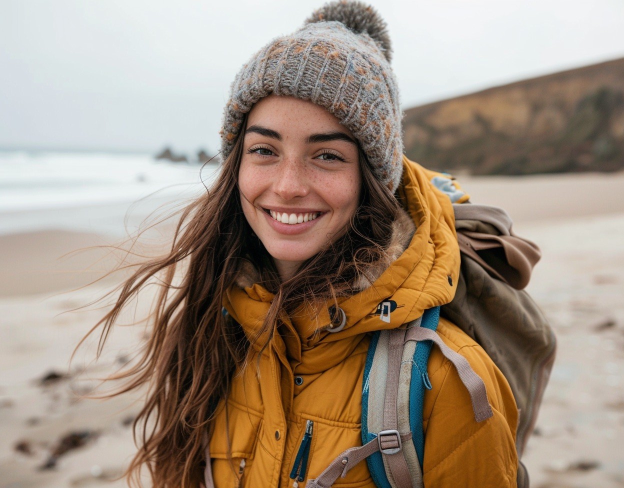 woman rucking in northern portugal