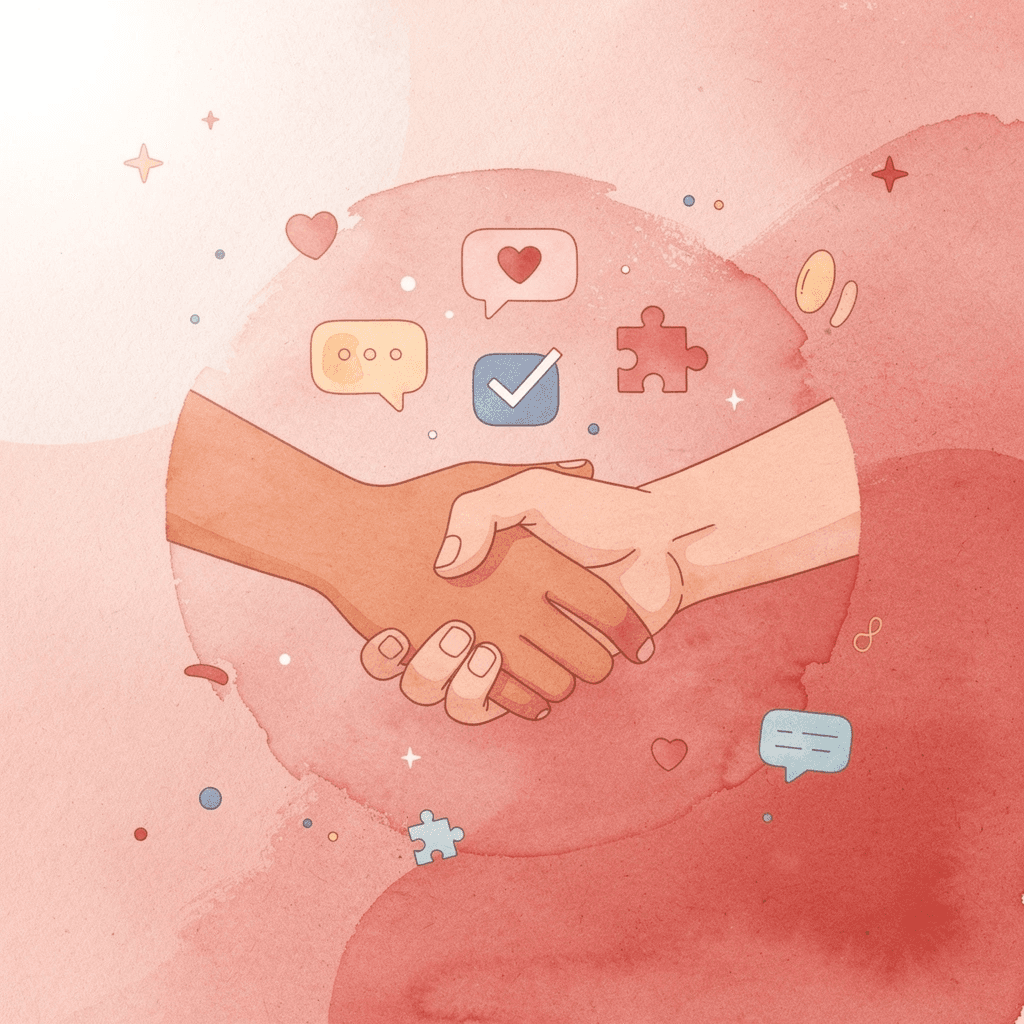 Scene depicting supportive community connections in fitness
