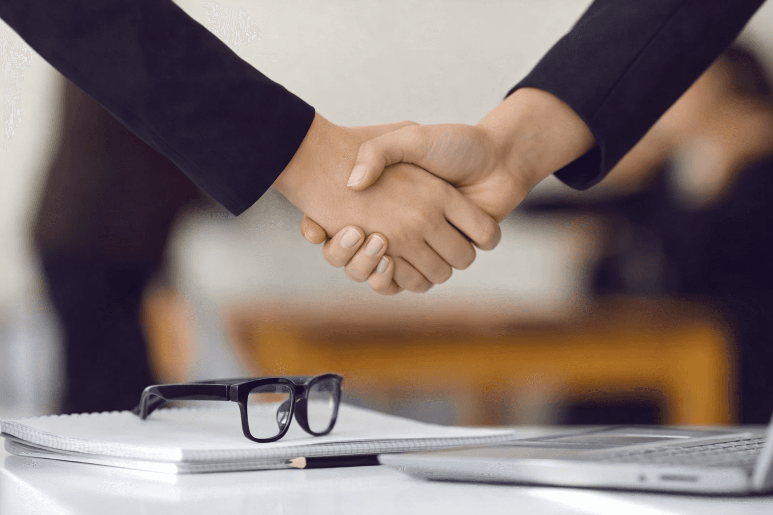 Dynamic picture of a cyclist riding downhill