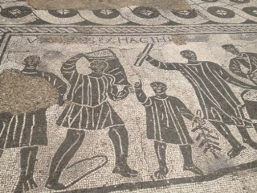 floor mosaic art