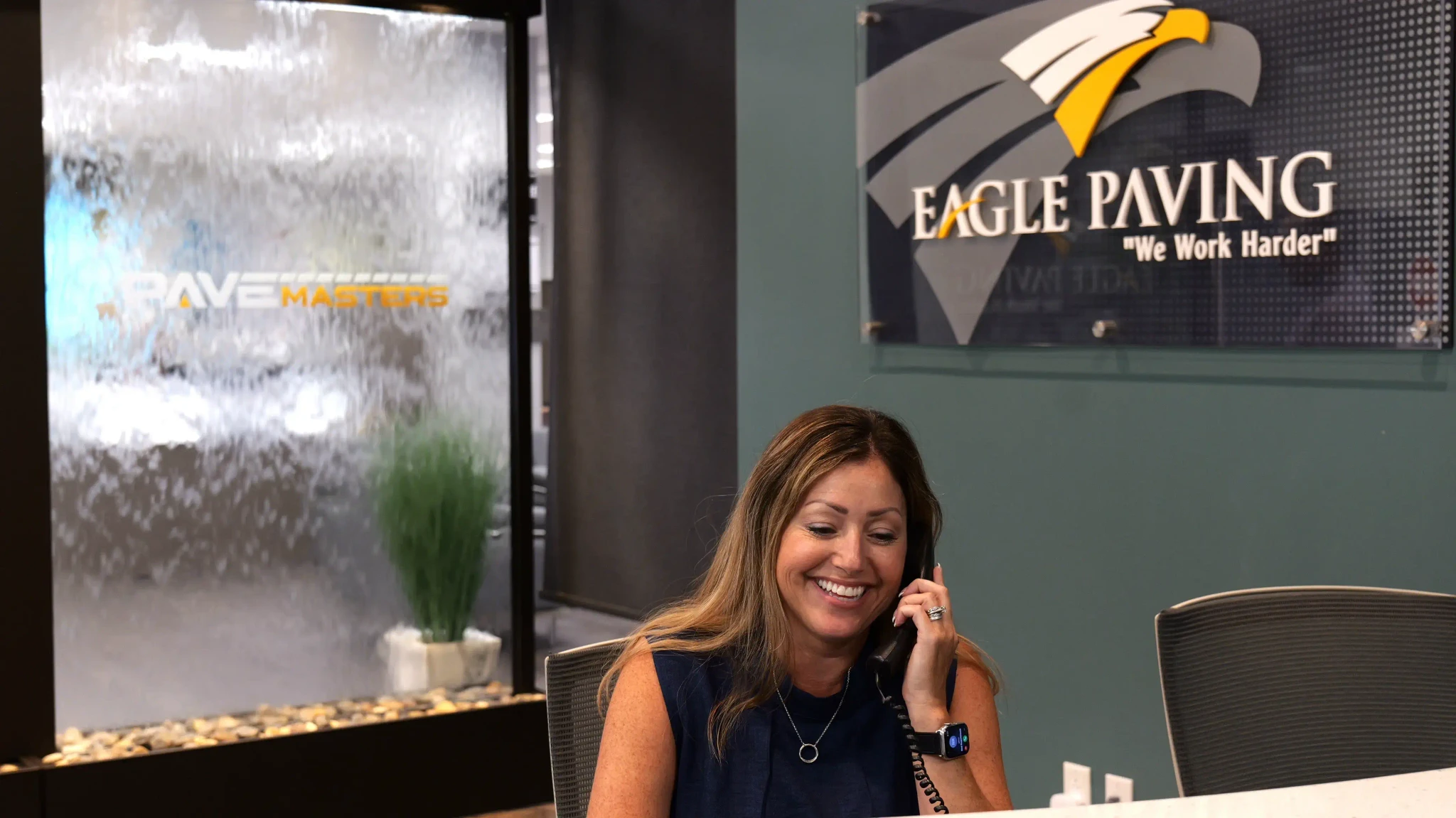 Woman working in office