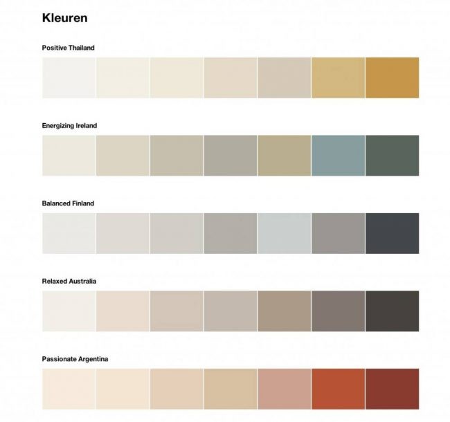 flexa couleur locale kleuren