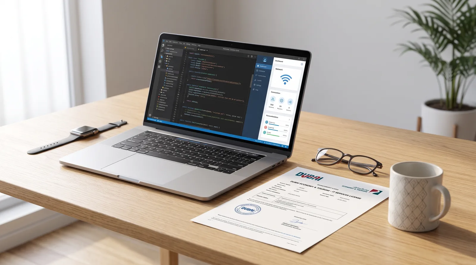 IT services license Dubai with approved activities and cost documents