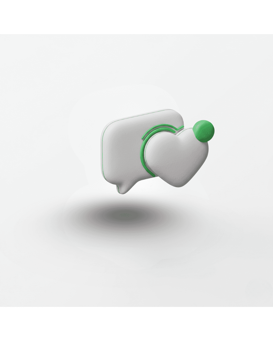 Speech Bubbles / Heart