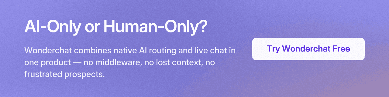 AI-Only or Human-Only?
