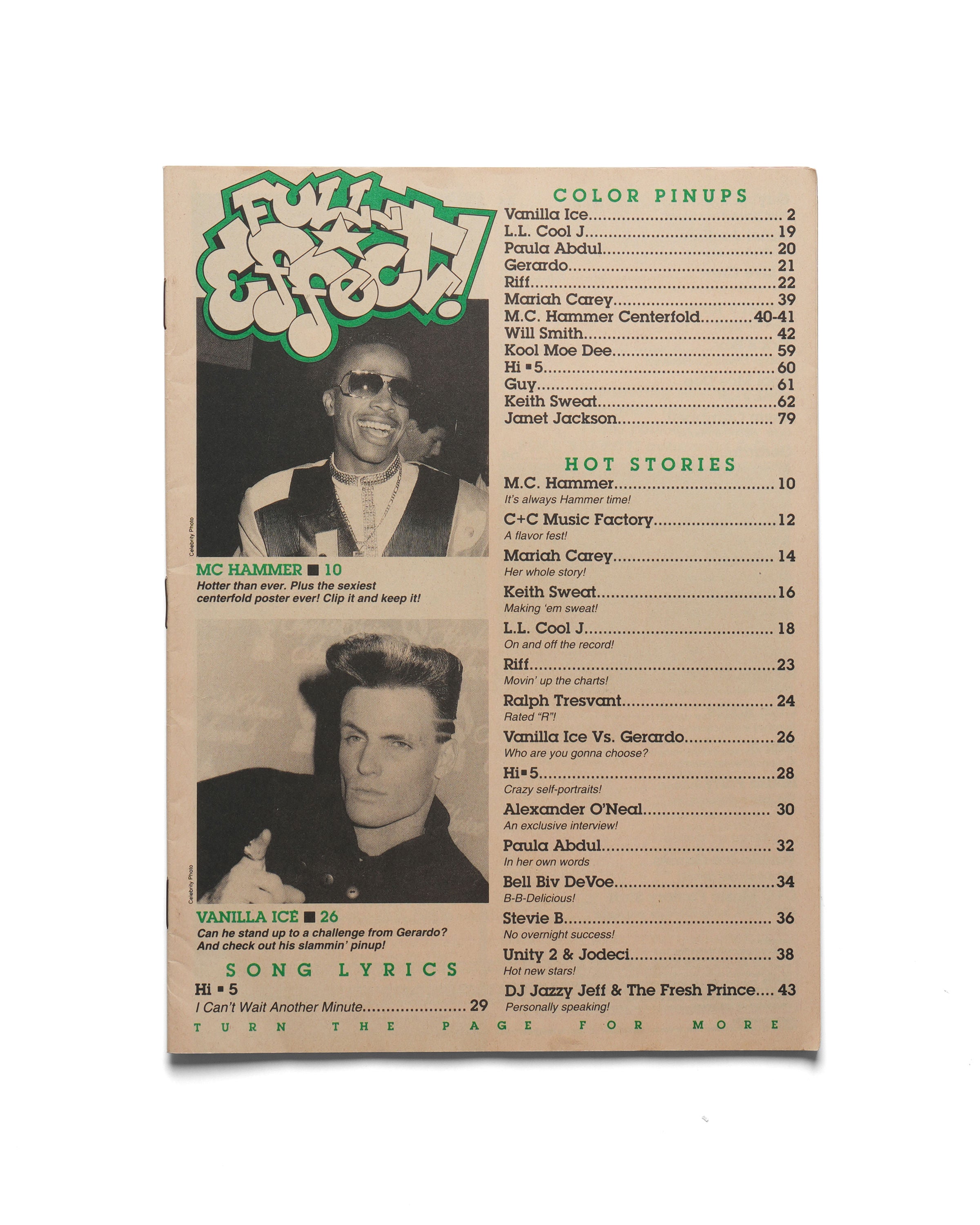 Full Effect - 1990 2 - Front Cover
