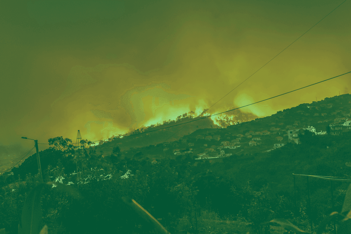 Looming inferno