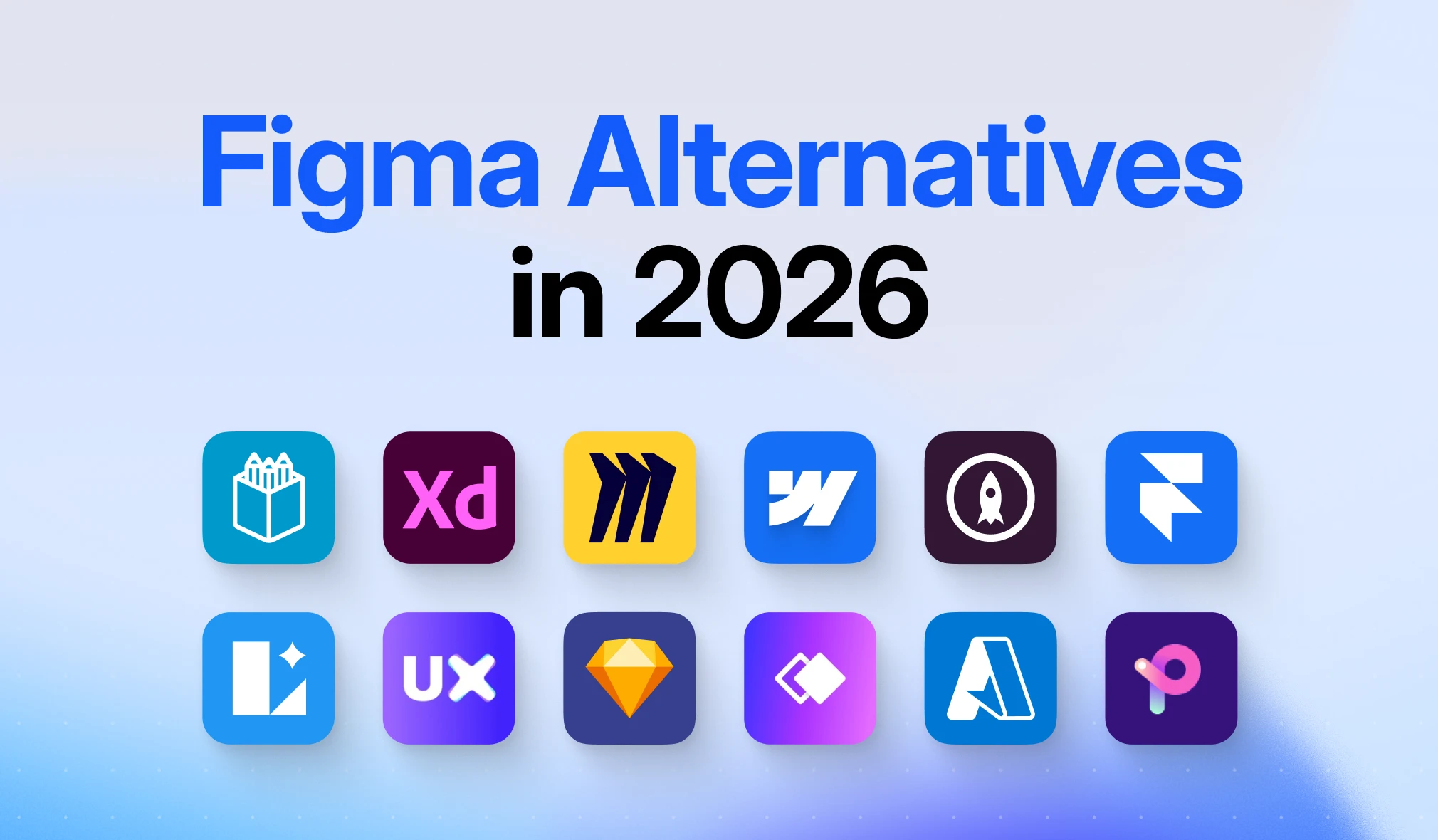 10 best Figma alternatives tools icons