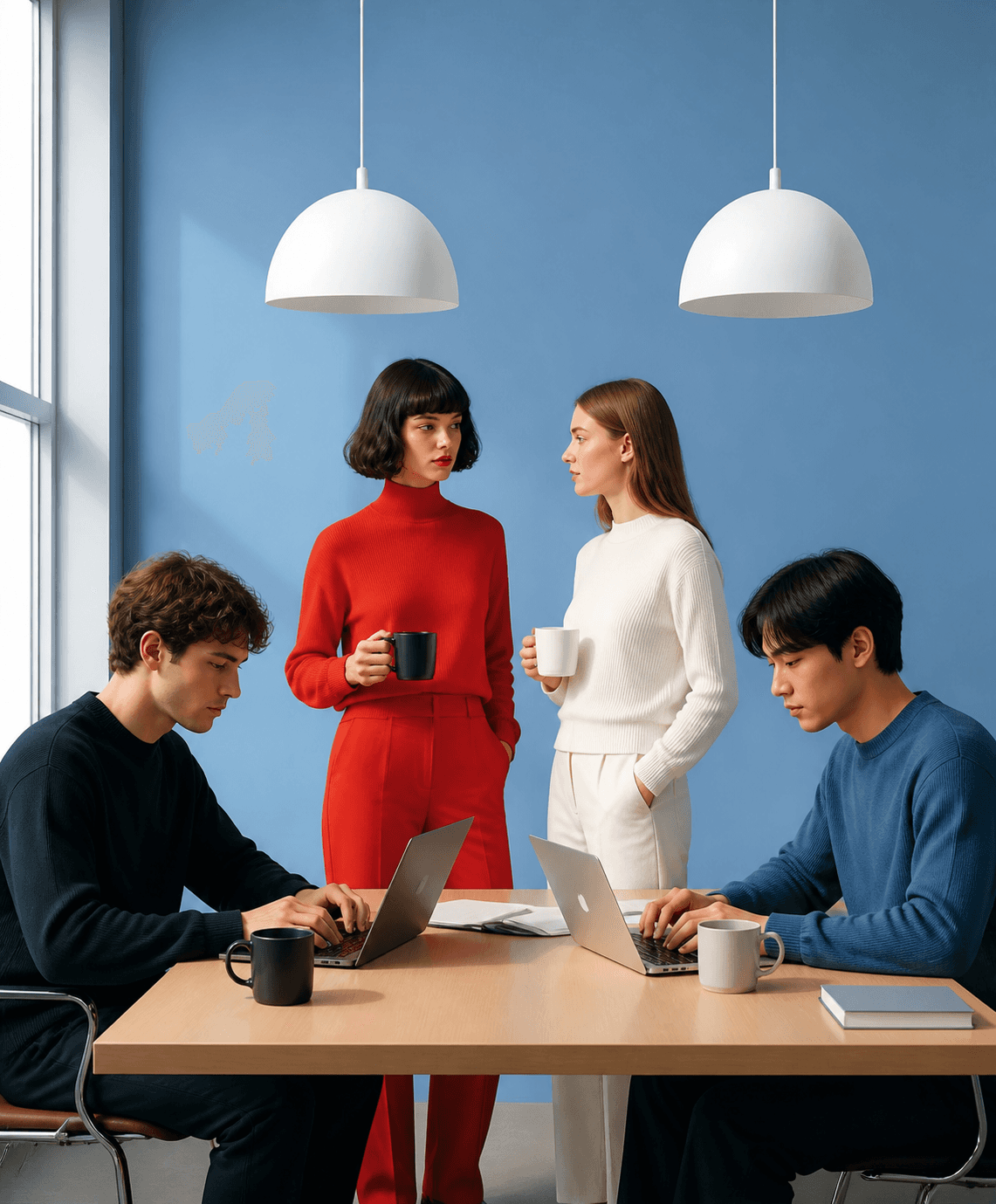 Art-directed campaign image showing Gen Studio's visual approach