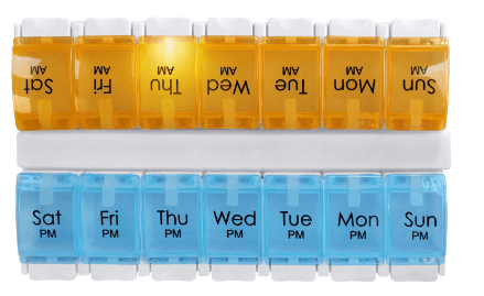 Remote patient monitoring cellular connected pill box