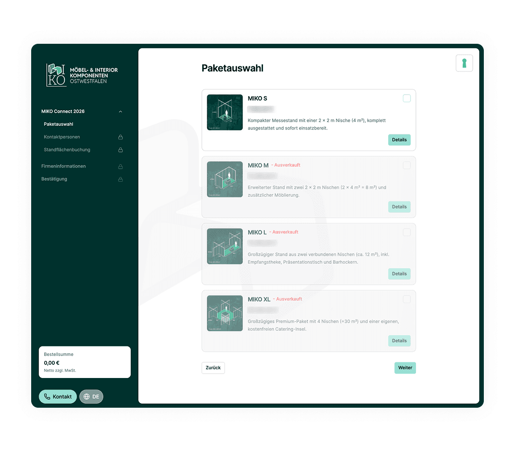 Fairoo CRM-Modul: Titel ‘Akquise & CRM’ mit Kurzerklärung links (‘Mit Fairoo CRM behalten Sie Ihre Sales-Pipeline im Blick…’), darunter Button ‘Demo’. Rechts eine Tabelle mit Kundenauswahl (Volkswagen AG, Audi, Skoda, Porsche, Renault) und Icons für HubSpot, Pipedrive, SAP sowie Lead-Zähler ‘189 Leads’.