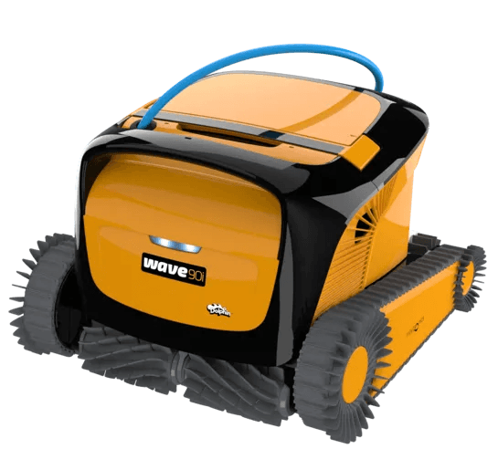 The commercial dolphin wave 90i product shot next to a pool