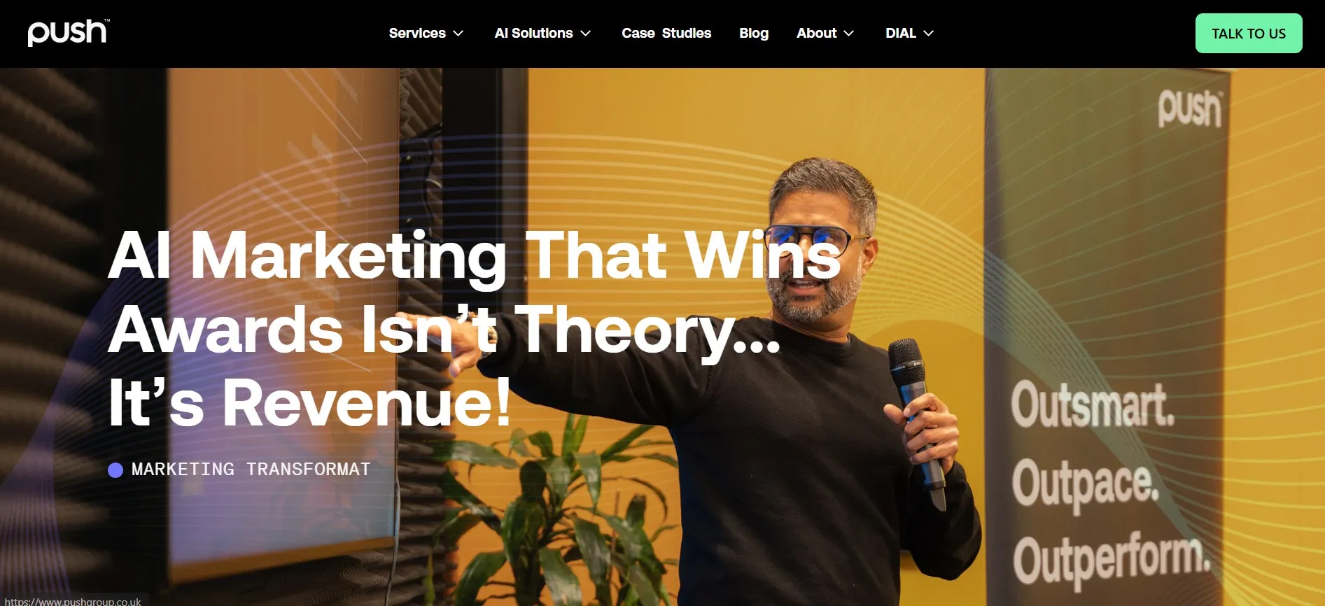 Push AI-driven marketing and performance growth.