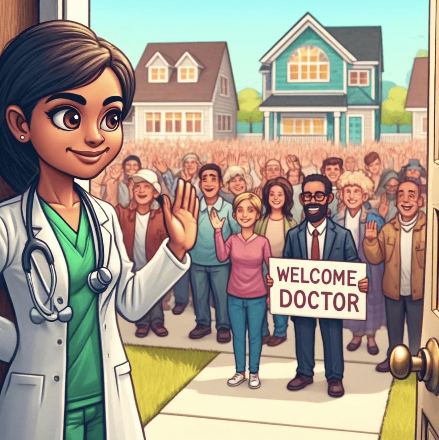 Community welcome a doctor