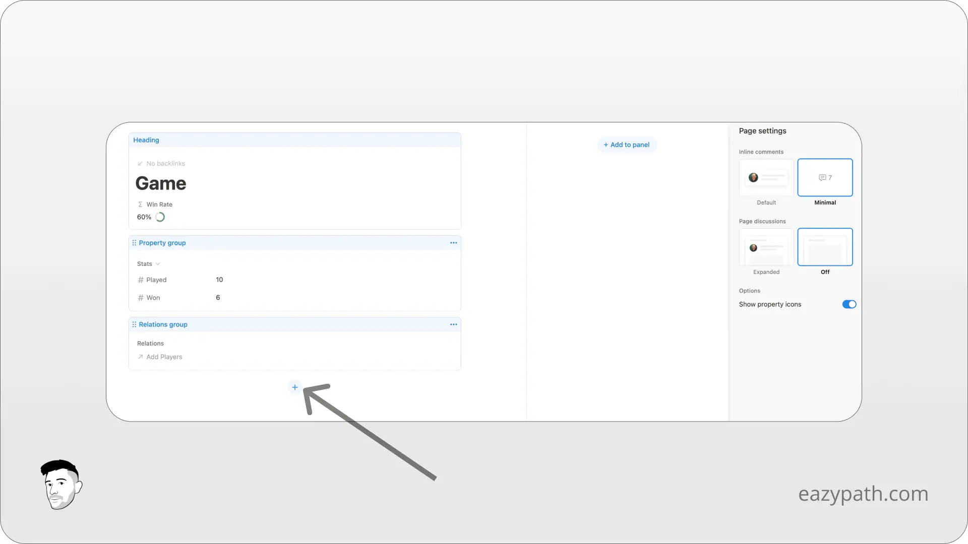 What Can You Customize on Layout of a Notion Page - Add Module