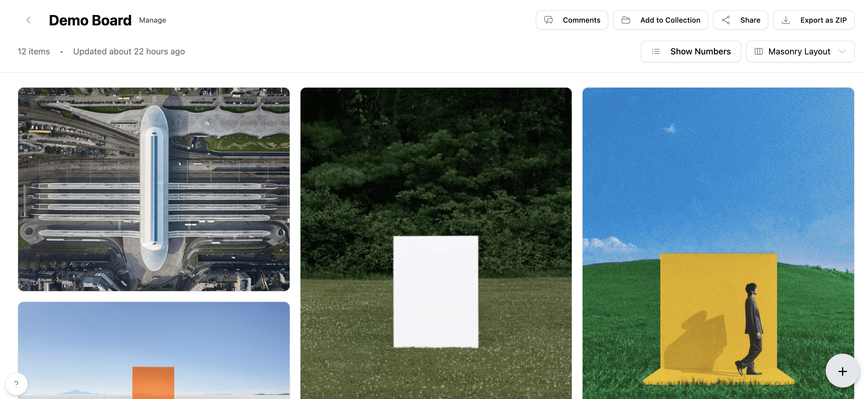 mood board template