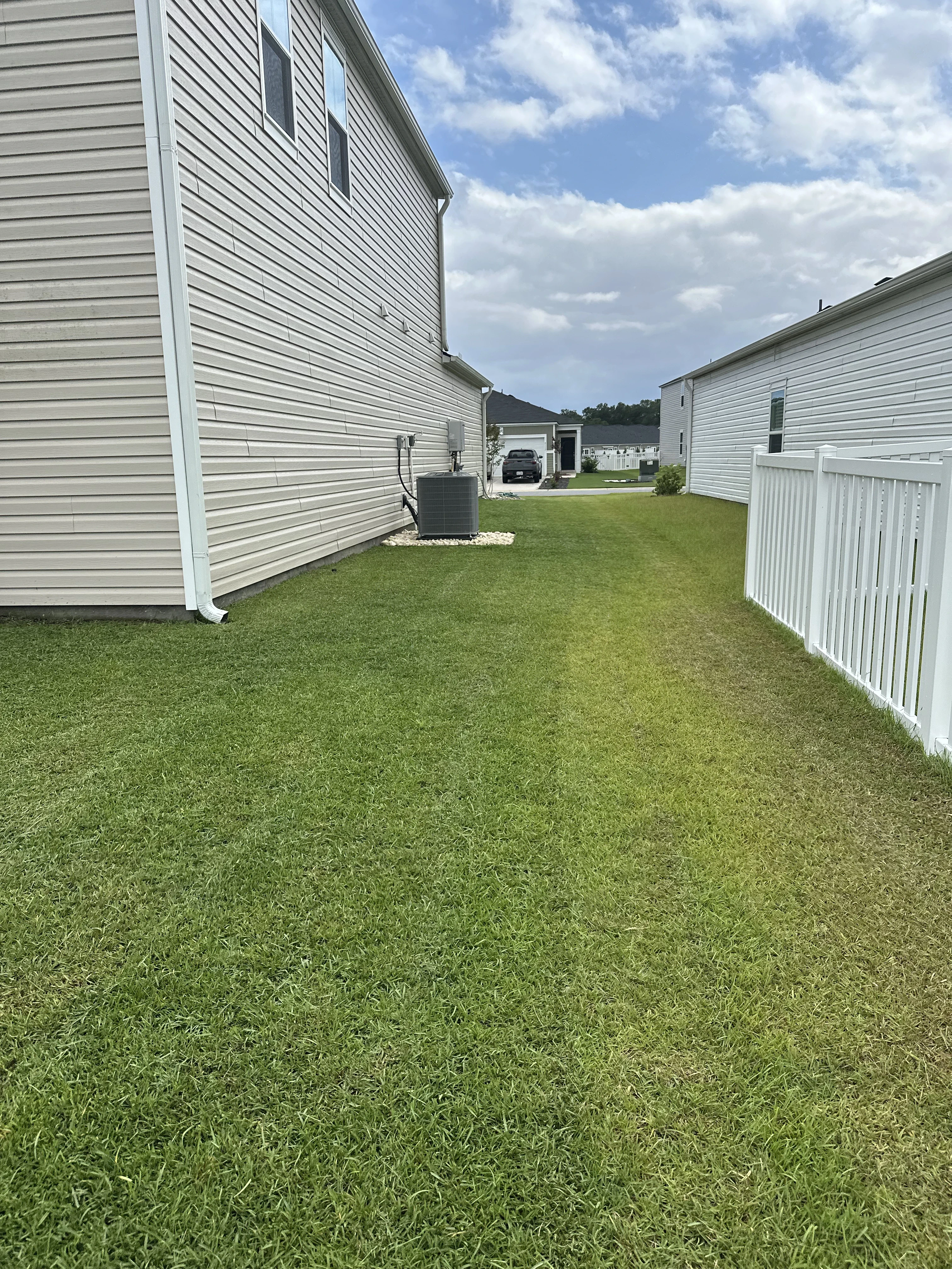 Beautiful landscaped garden with greenery and outdoor design elements.