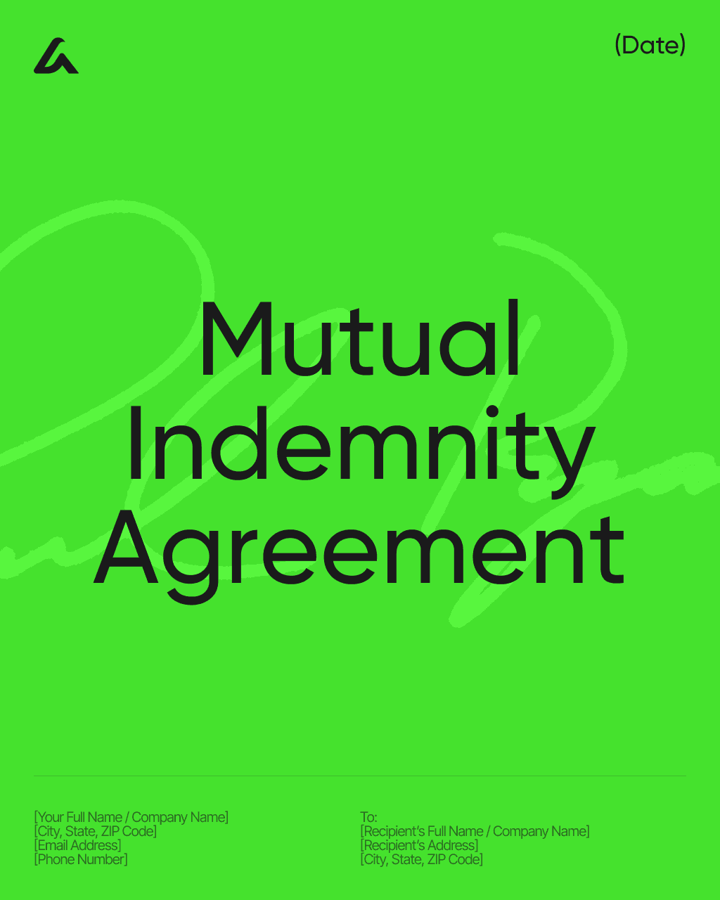 Mutual Indemnity Agreement