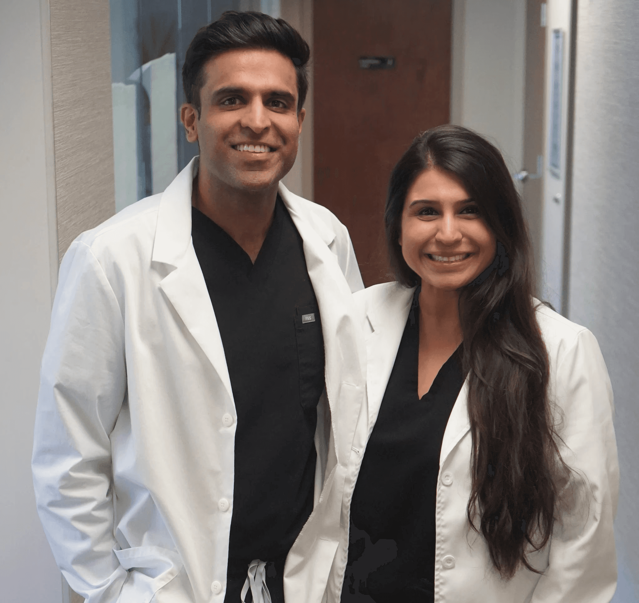 Dr. Raheel Thobhani and Dr. Natasha Kanchwala