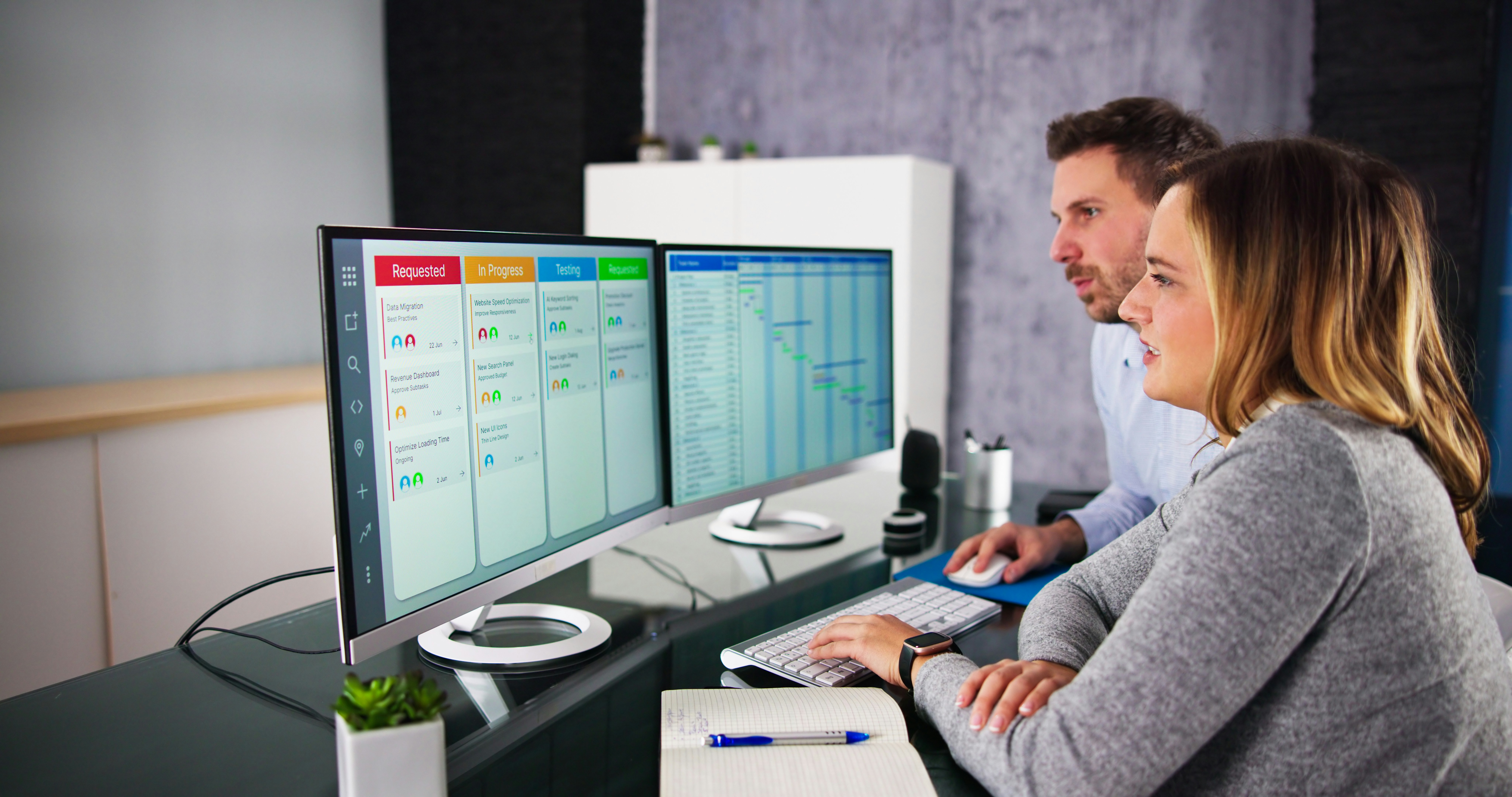 a group of children standing around each other