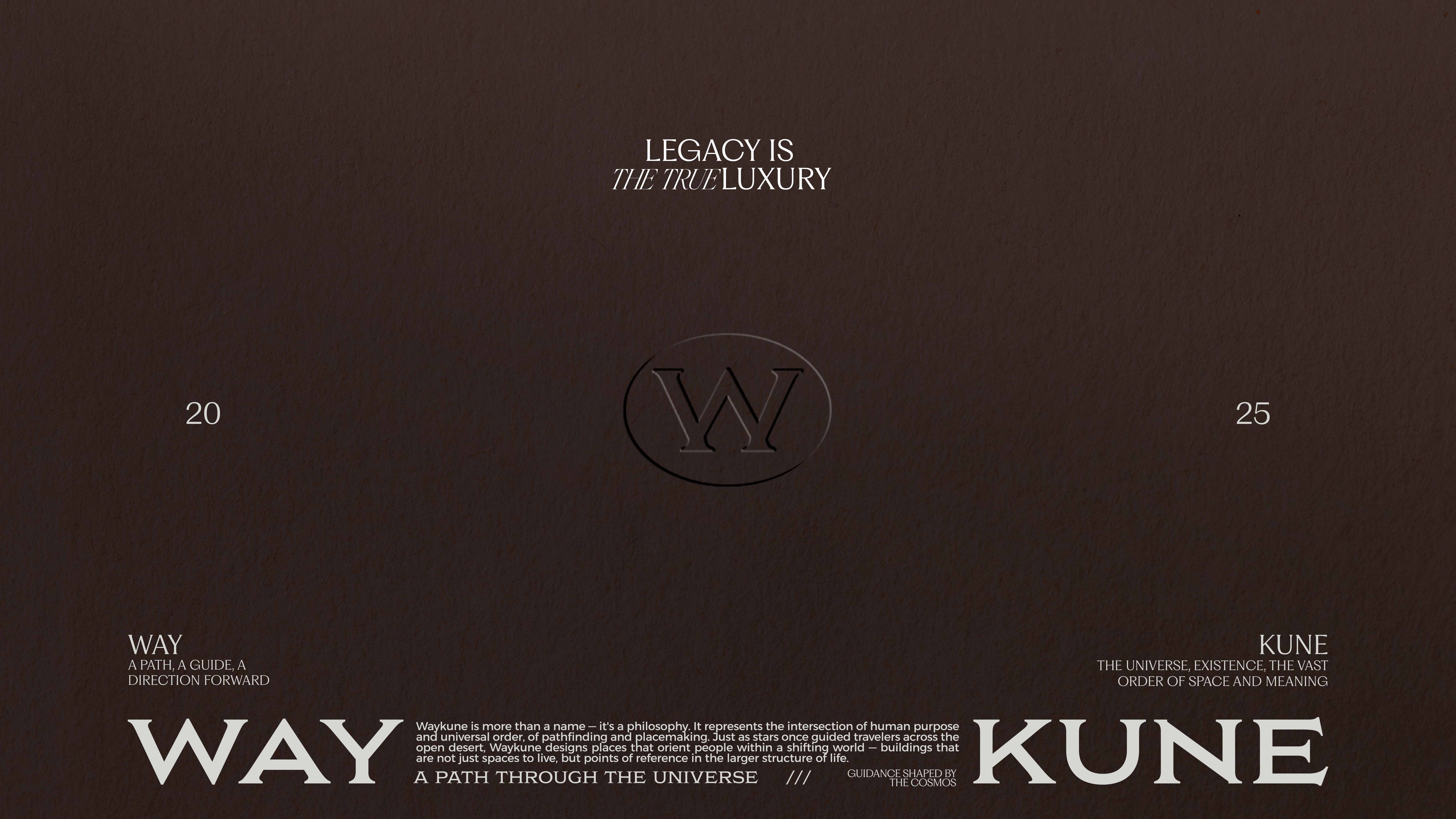 Waykune , brand by LongeBlack