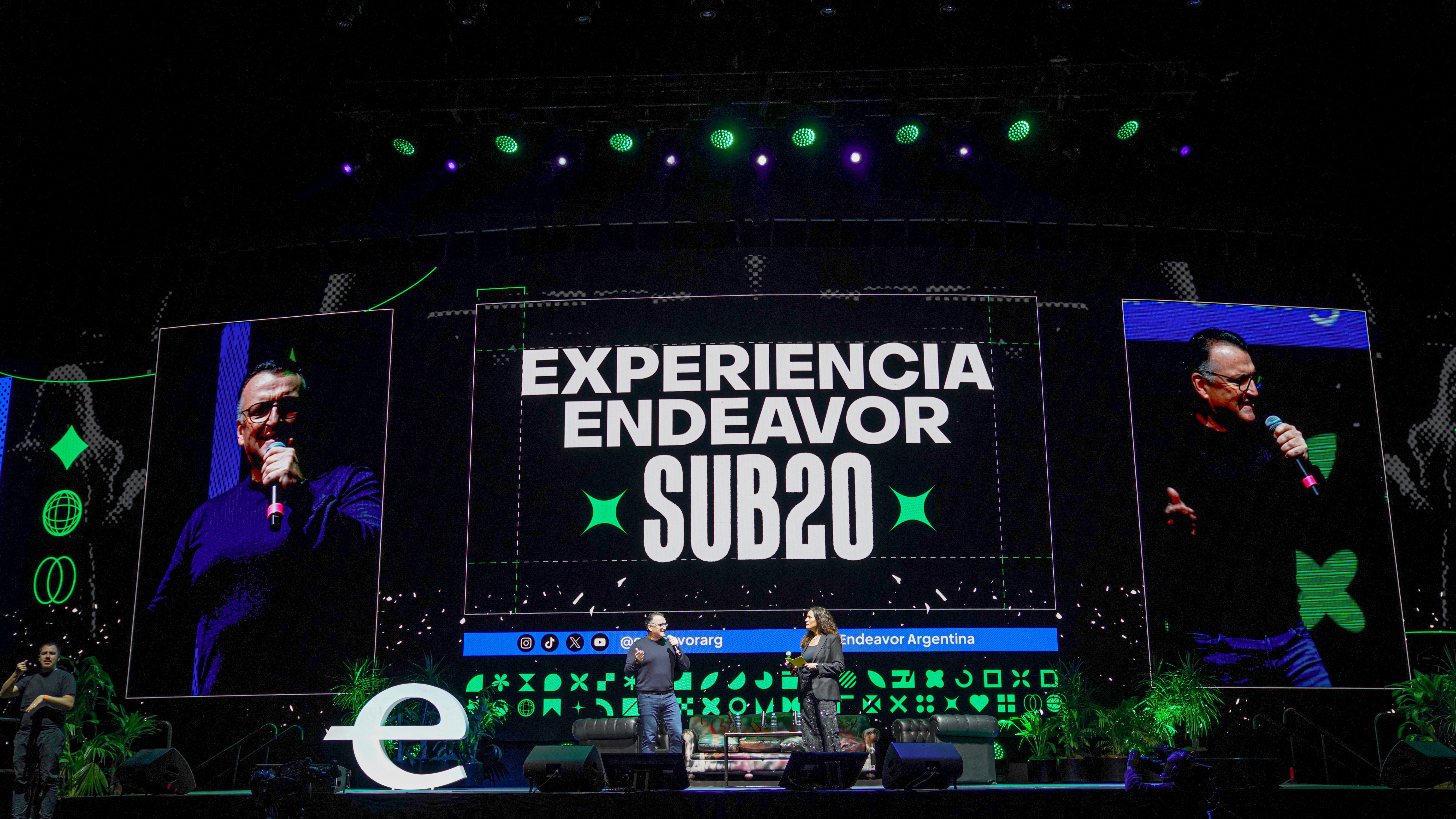 Escenario Evento Experiencia Endeavor Sub20