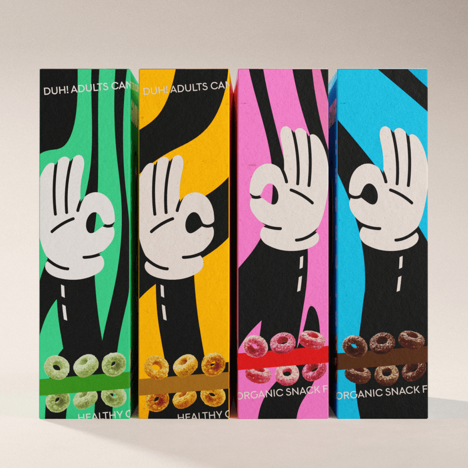Good Stuff Detail – Packaging Close-up with Logo and Character
