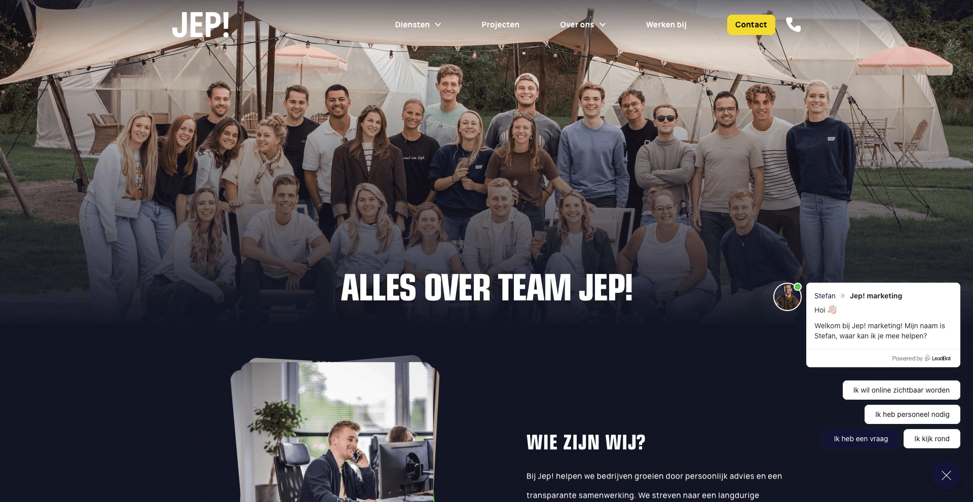 Project Sparc: Jep! marketing