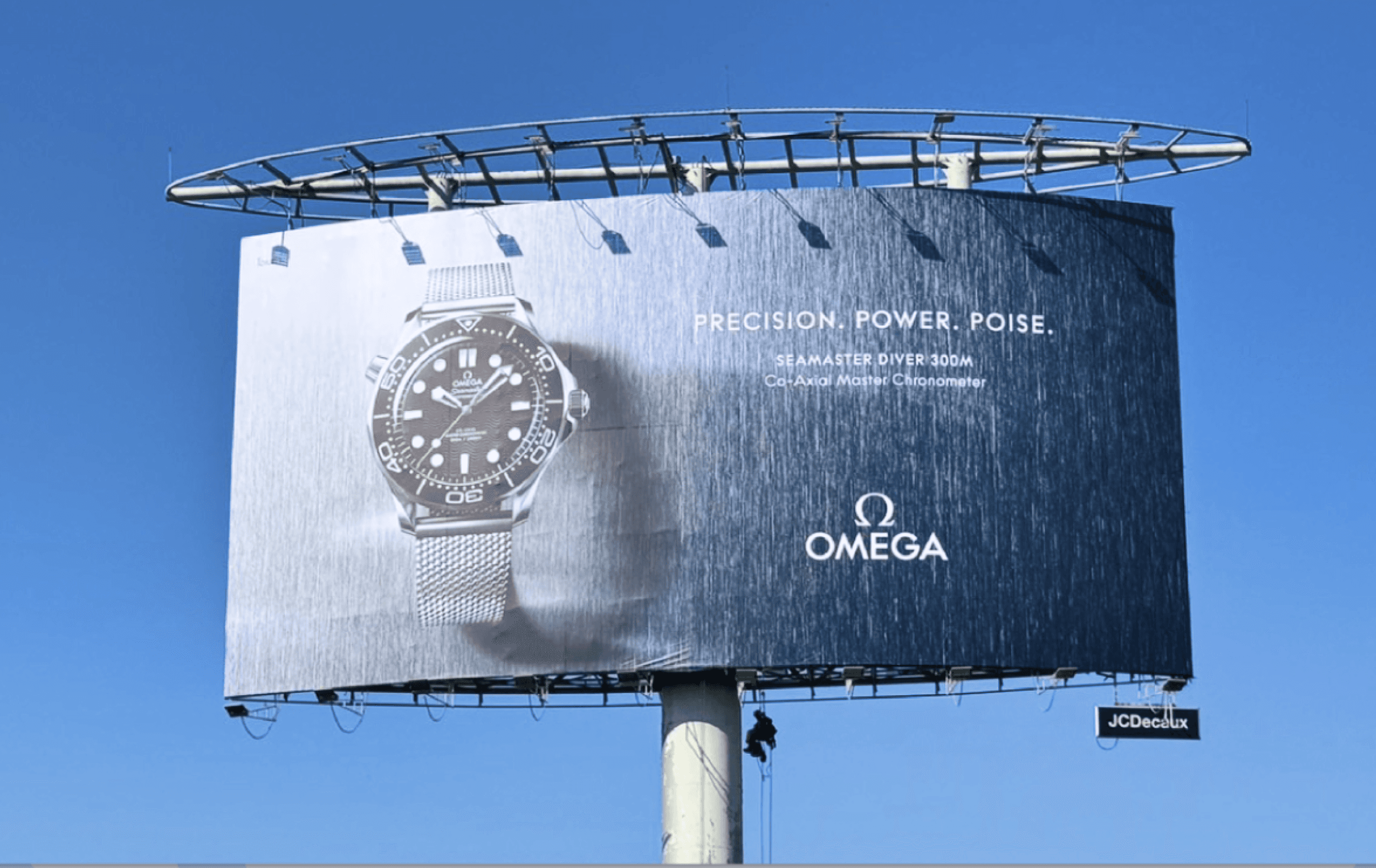 Billboard นาฬิกา Omega คุณภาพสูงโดย Prodecal