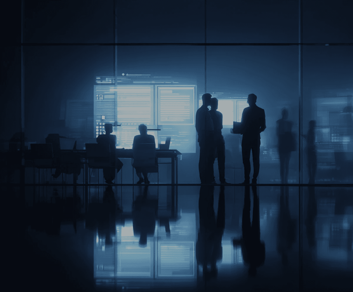 Corporate meeting van ISO consultants bij hun klant