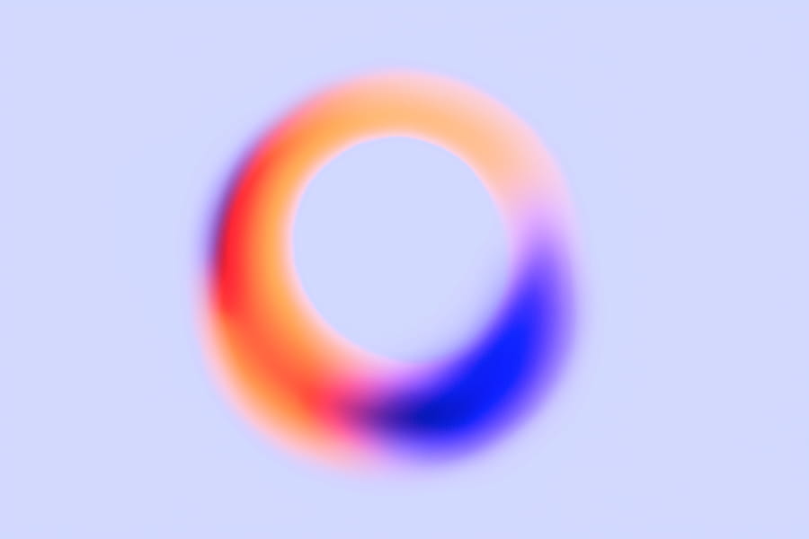 Abstract gradient in Sovendus Colors