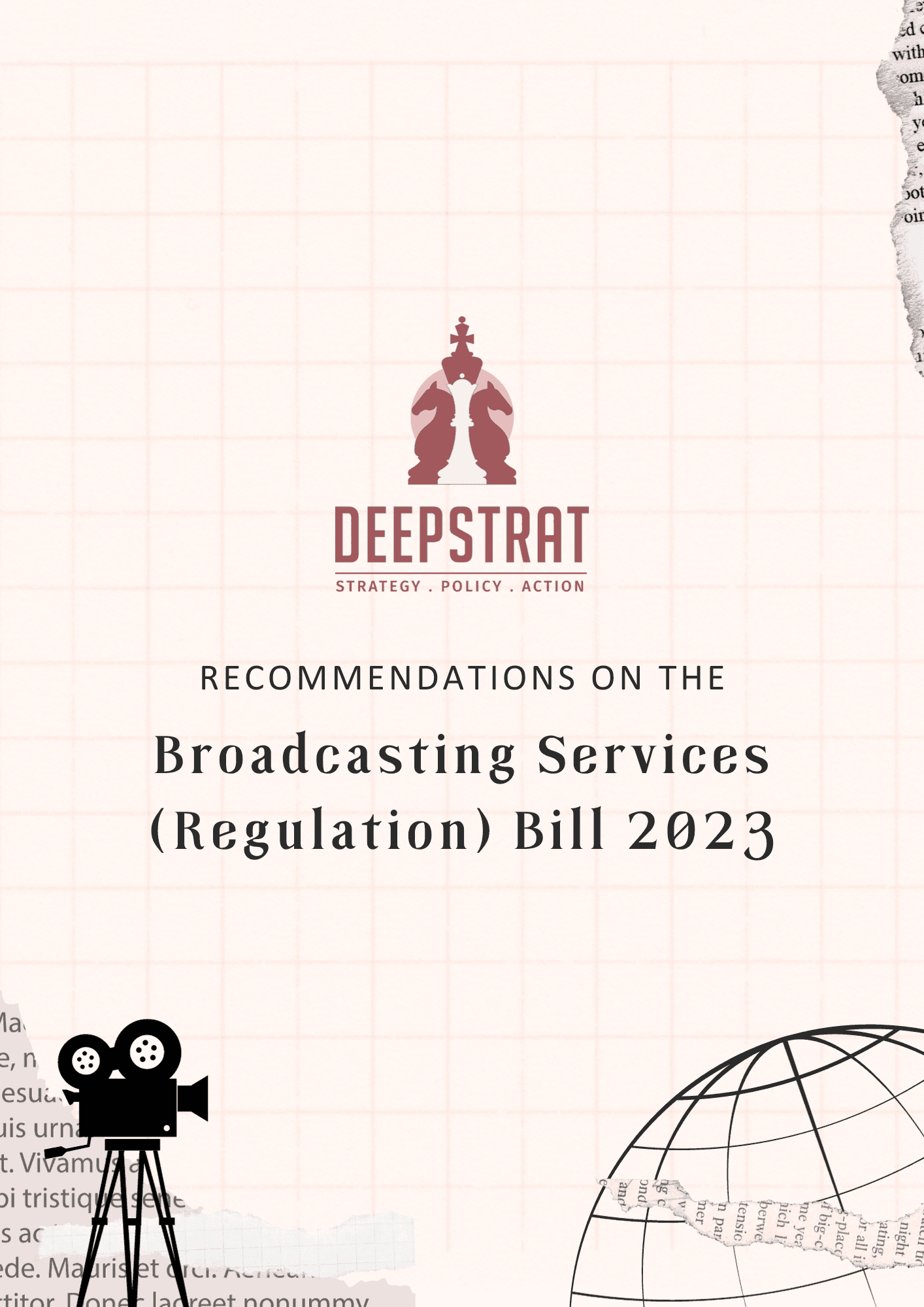 DeepStrat Recommendations on Broadcasting Services (Regulation) Bill 2023