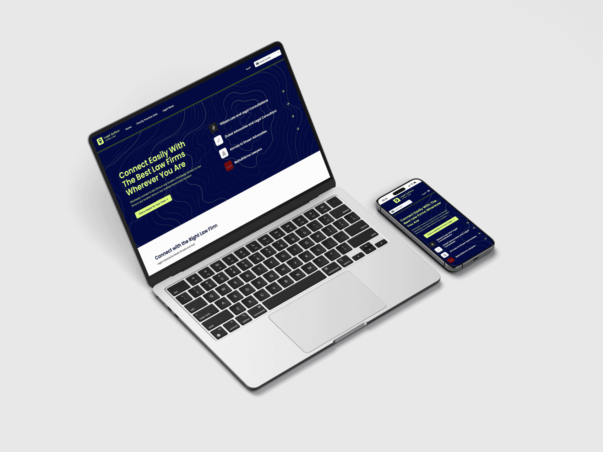 Legal Surface – Legal Directory & Listing Platform Development by sareen masri