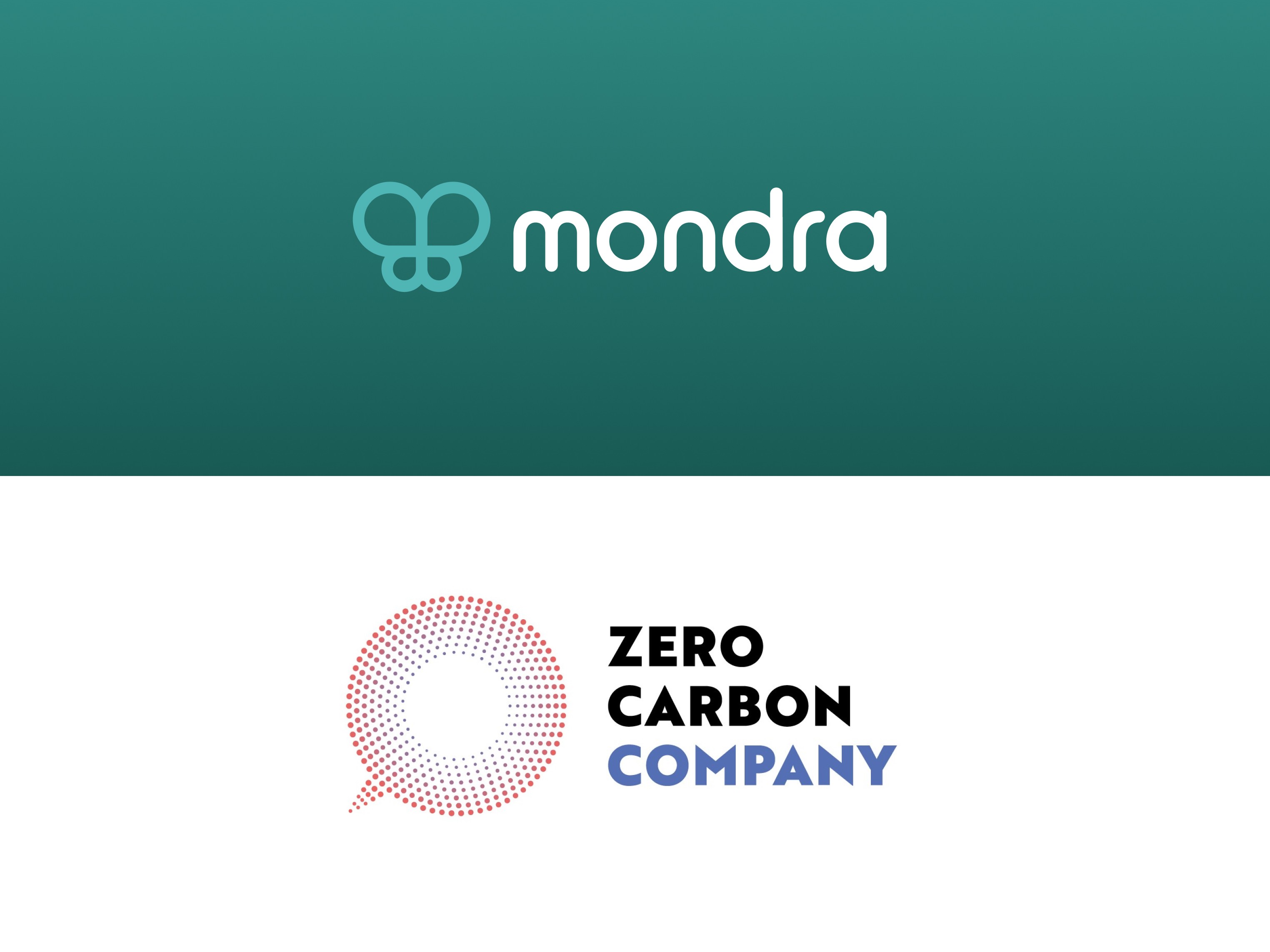 Mondra and Zero Carbon company logos