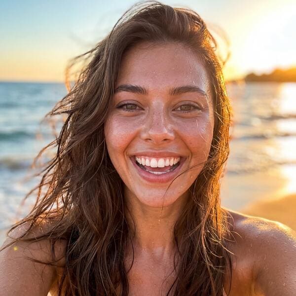 hyper-realistic ai selfie