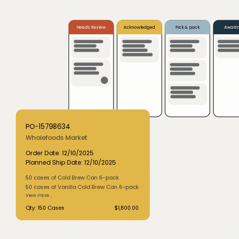Buddy order entry workflow automation